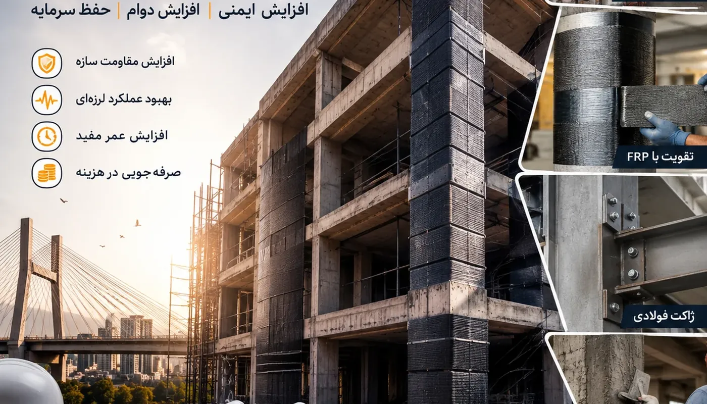 راهنمای جامع آشنایی با مقاوم‌سازی سازه‌ها به زبان ساده