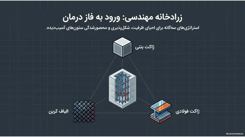 ژاکت بتنی، ژاکت فولادی یا الیاف کربن؛ کدام مناسب‌تر است؟