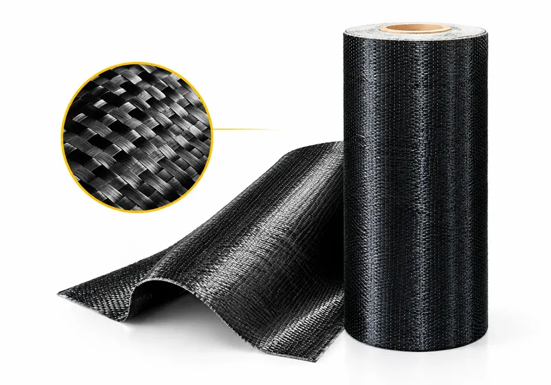 الیاف کربن UD 300 گرمی تک‌جهته