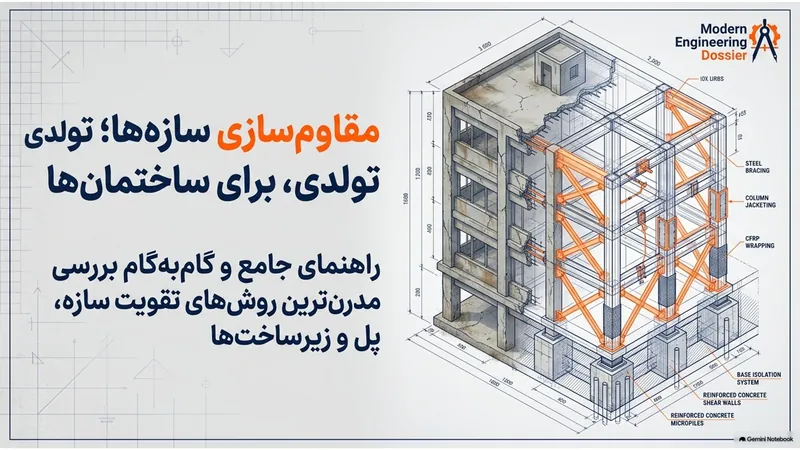 انواع روش‌های مقاوم‌سازی سازه چیست؟