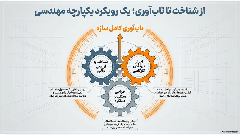 رویکرد یکپارچه مهندسی برای تاب‌آوری کامل سازه